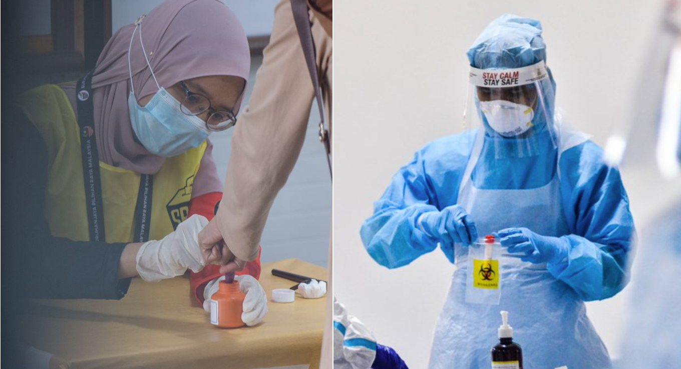 Melaka voter tested positive for covid 19