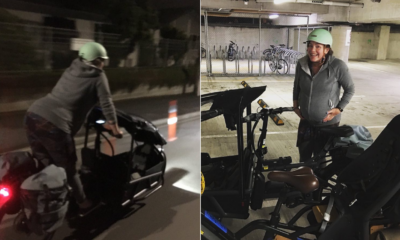 NZ parliamentary member cycle to give birth