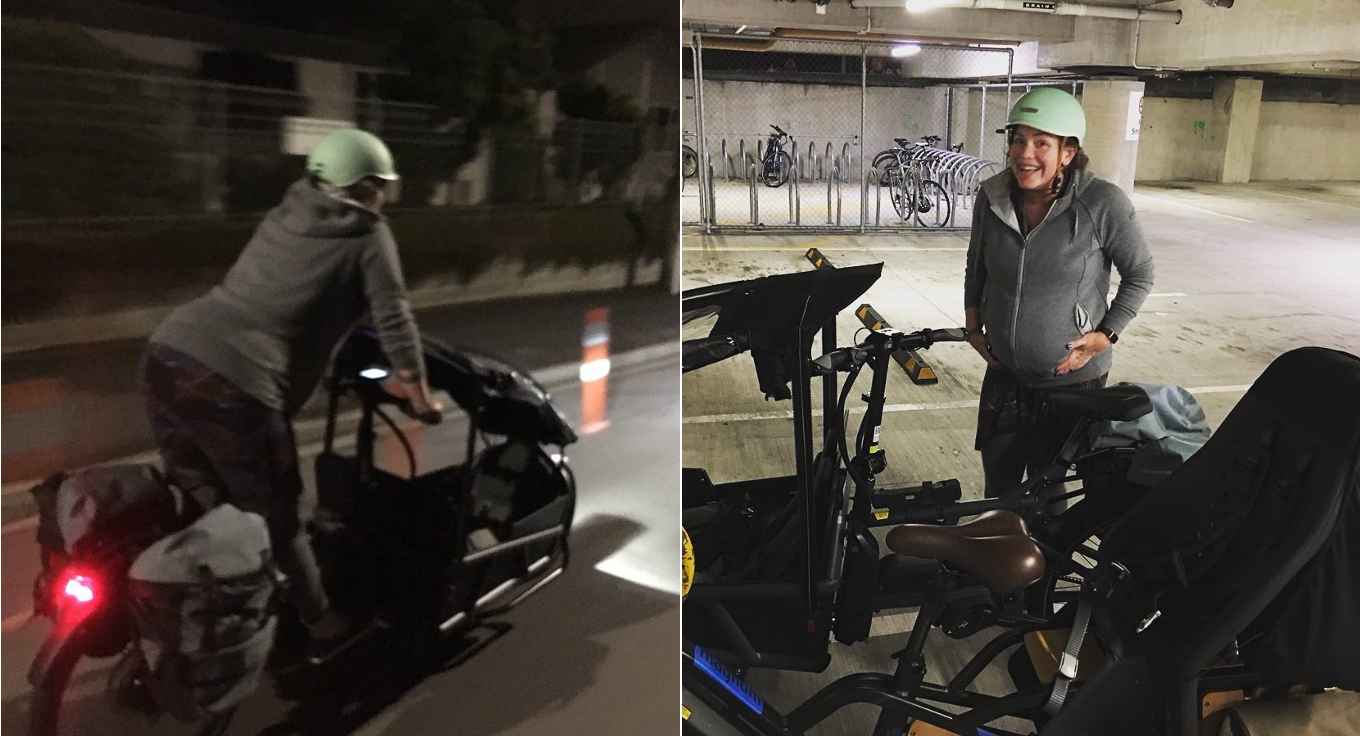 NZ parliamentary member cycle to give birth