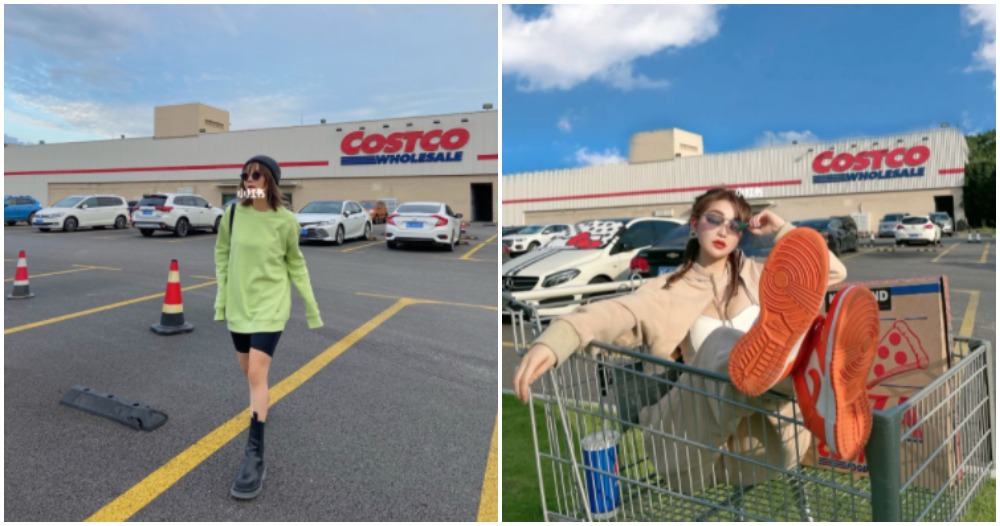 chinese influencers shanghai costco LA