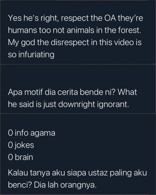 Disrespectful Ustaz E1637566045710