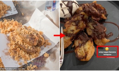 kardashian vegan banana tempura