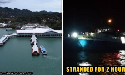 langkawi ferry stranded 2 hours