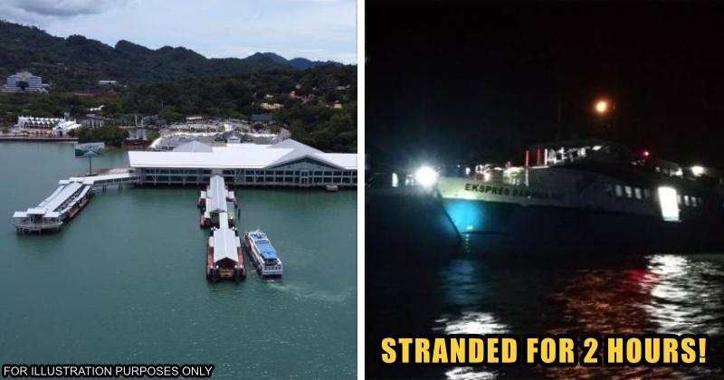 langkawi ferry stranded 2 hours