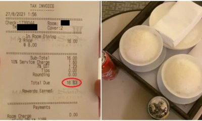 marina bay sands rice expensive