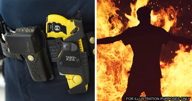 new york man burst into flames