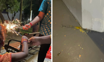 singapore egg attack deepavali