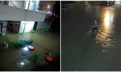 sk sri serdang flood in school