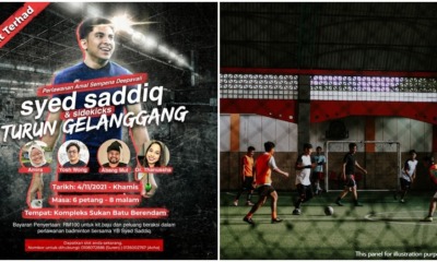 syed saddiq play futsal