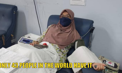 terengganu lady has the golden blood