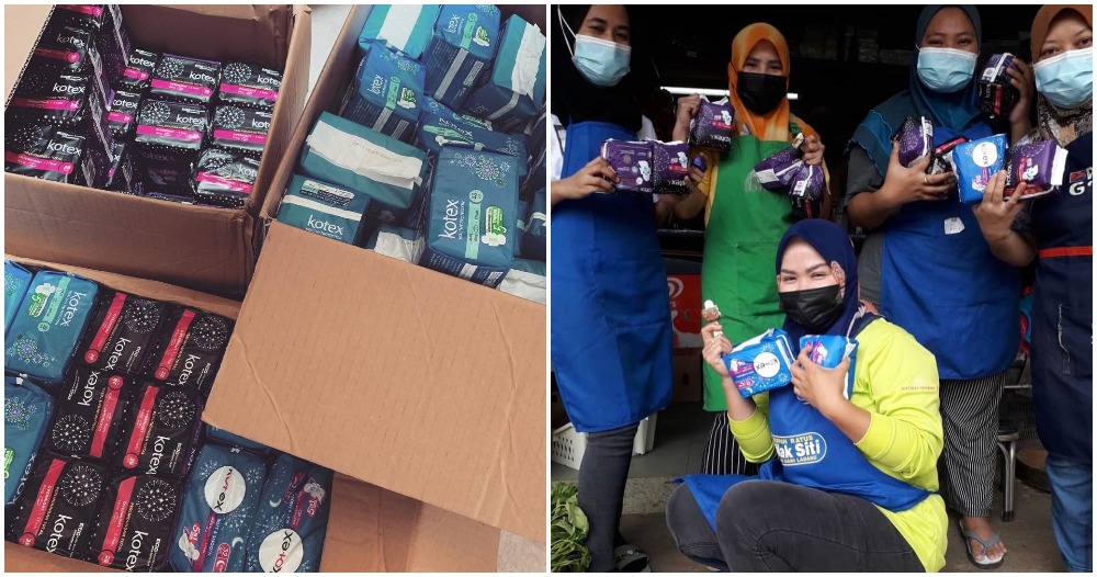 wanita boleh free pads for needy women 1
