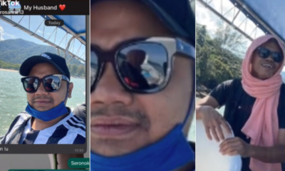 wife spots another woman in husbands glasses