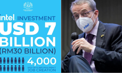 Intel Invests RM30 Billion In Kedah and Penang