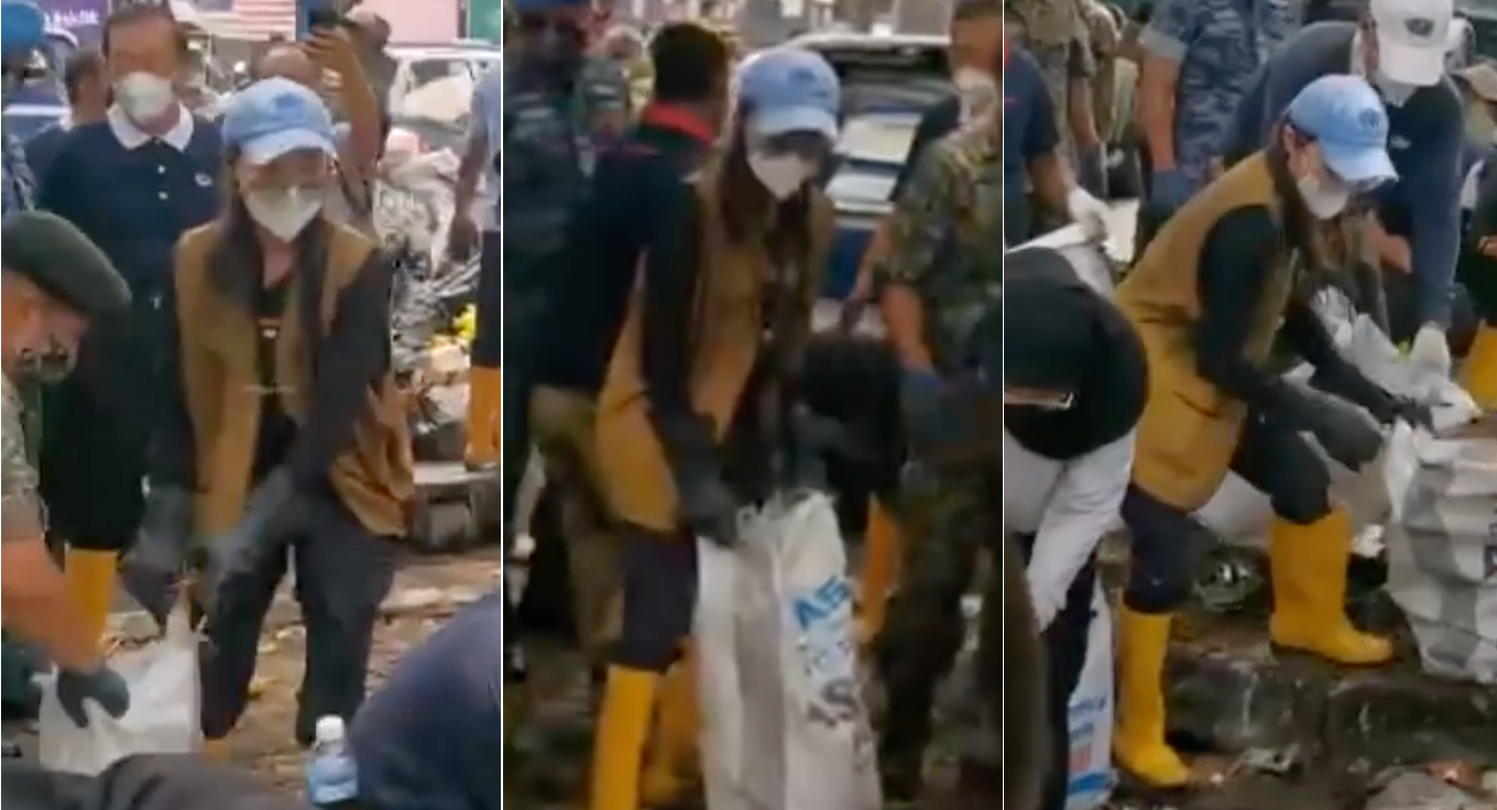 Michelle Yeoh in Shah alam