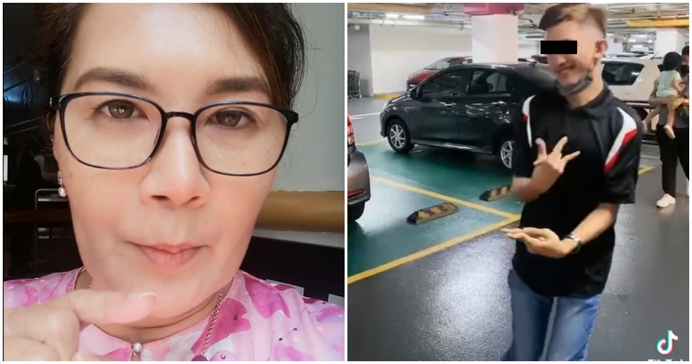 rass adiba sounds tiktok video where man pretends to be OKU