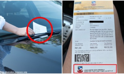 saman on car turns out to be loan shark ad 1