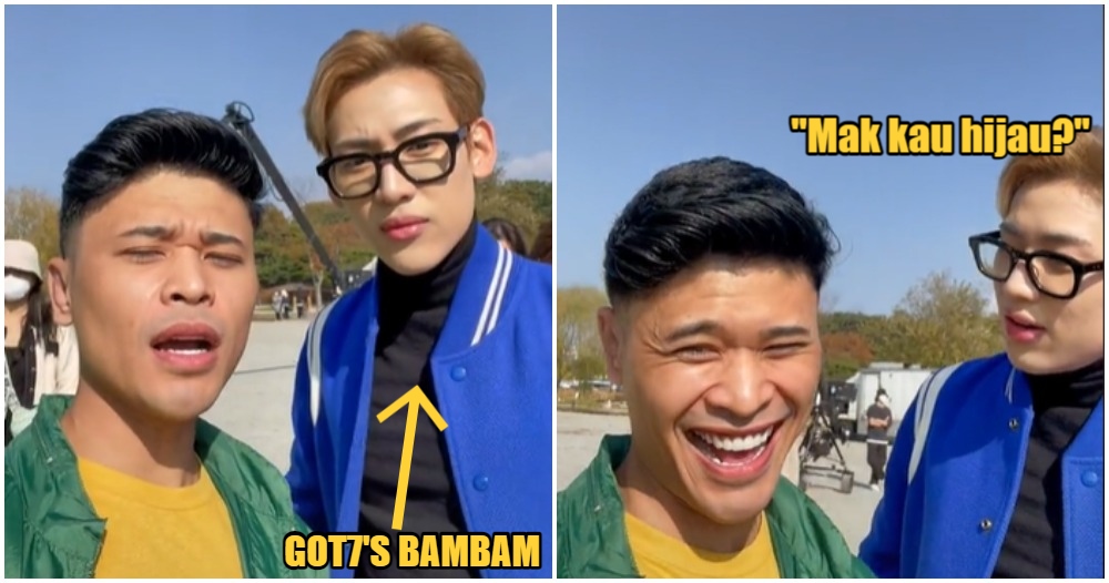 andi bernadee teaches kpop star how to say mak kau hijau