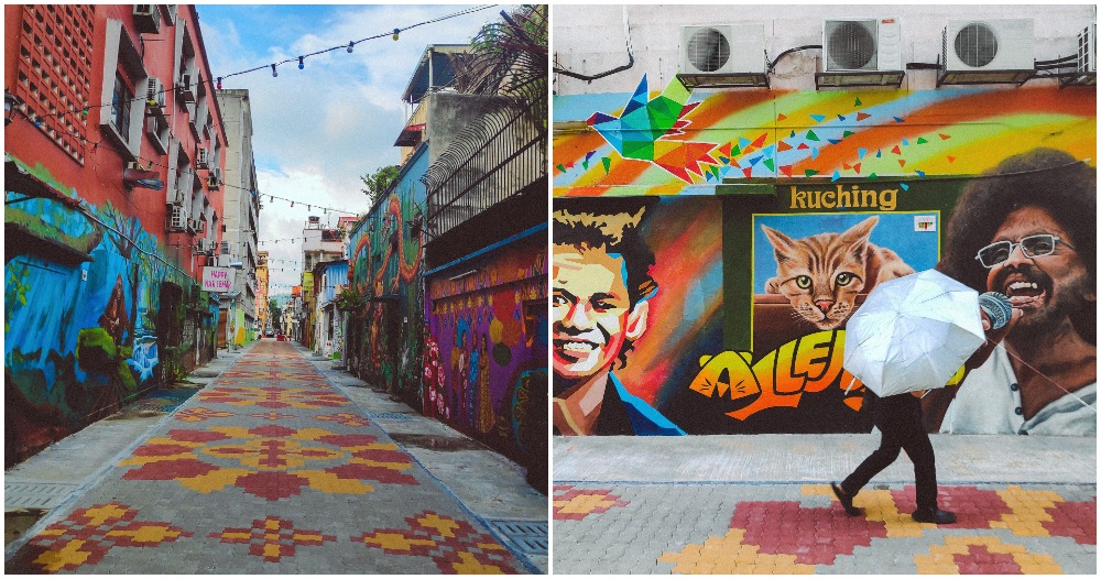 seremban food and art street