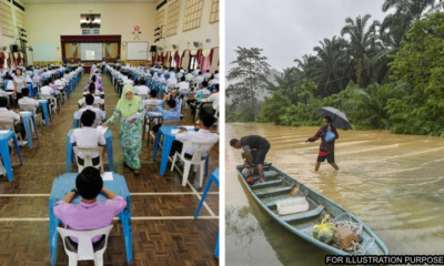 SPM student flood affected