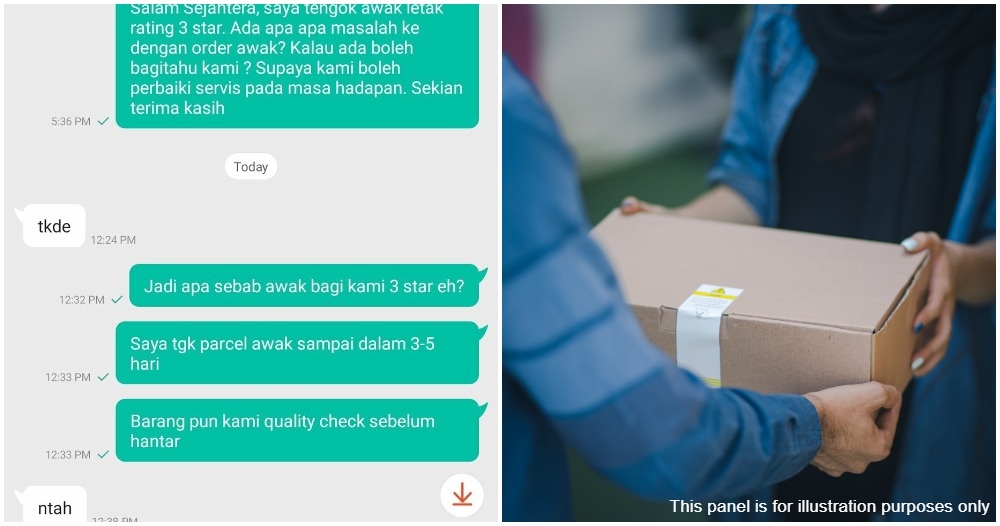 bad review without reason