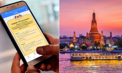 digital certificate to enter Thailand
