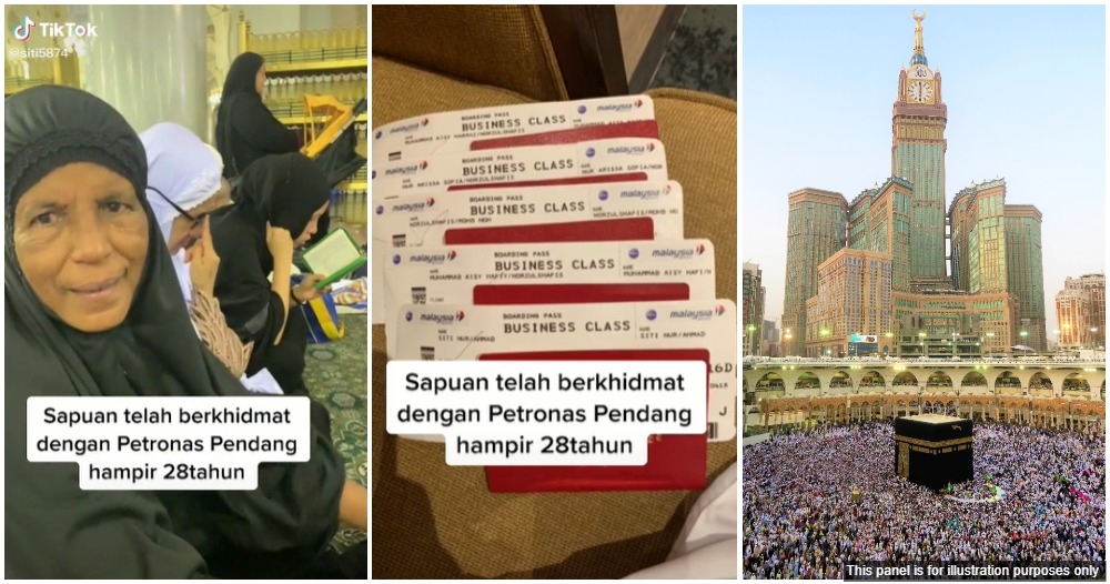 employee of 28 years go for umrah 2