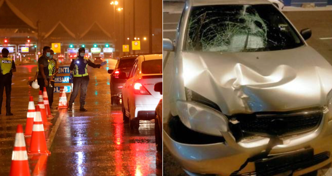 polis injured hit and run