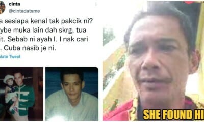 use twitter find father