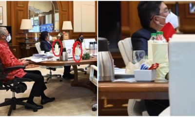 wrap water with napkin