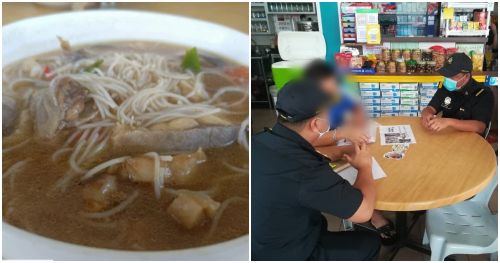 ikan patin noodle stall operator fined