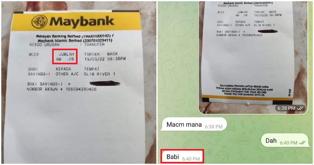 scammer gets 5 cents calls person babi