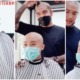 shave head cancer patient