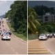 teens celebrate spm over with convoy and gets chased by police