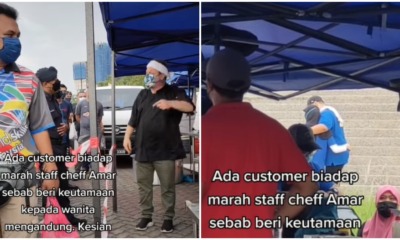 chef ammar stand up for staff for allowing pregnant lady to go queue