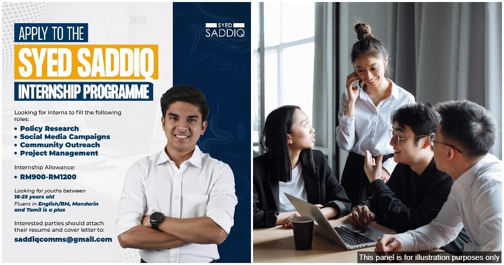 syed saddiq looking for interns