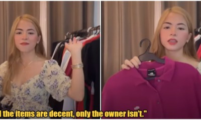 woman sell cheating husbands branded stuff