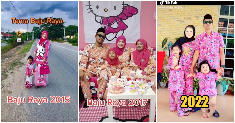 baju raya hello kitty 1