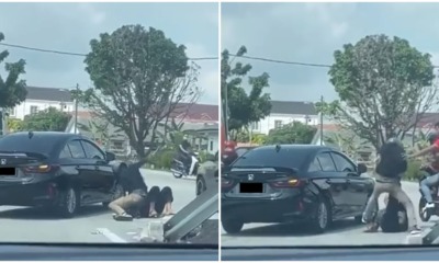 motorcyclist beat up uncle