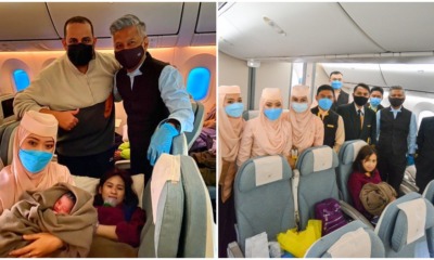 give birth to baby on flight