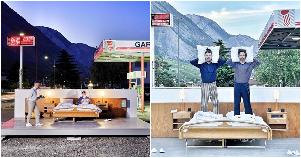 hotel with no wall and roof