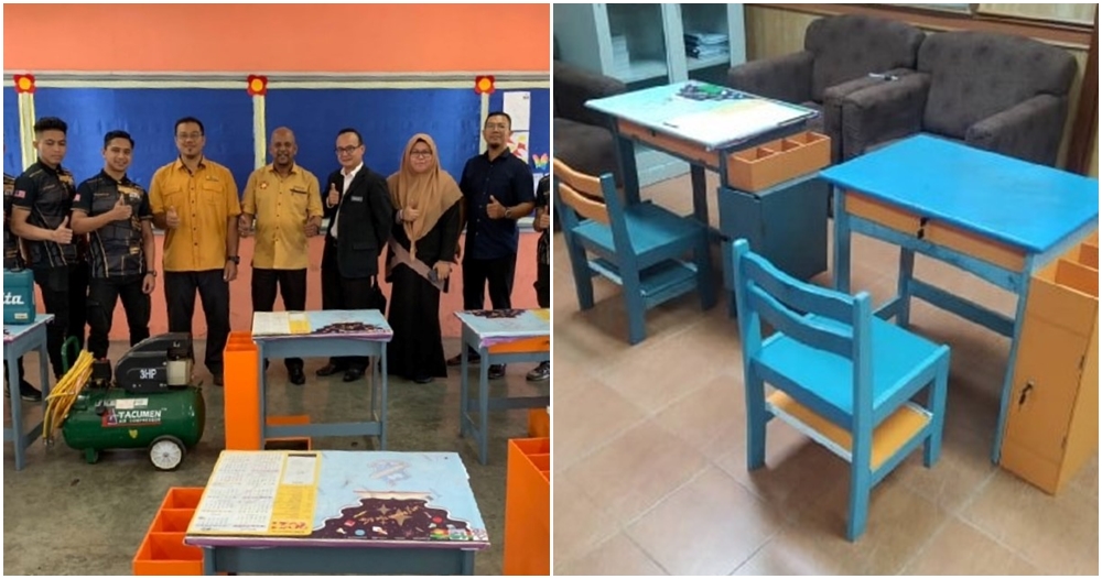 school innovative desk