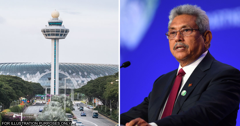 feat image rajapaksa told to leave sg