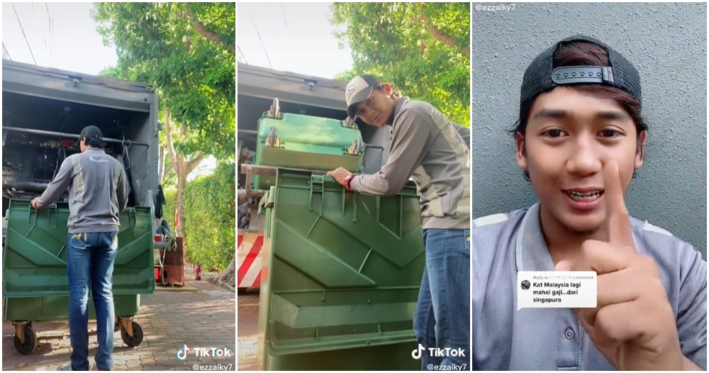 singapore garbage collector