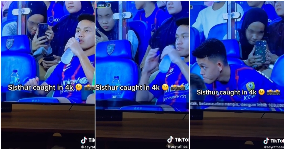 take pic with serious face