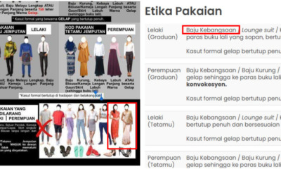 collage new dress code