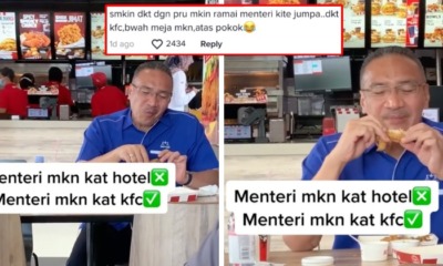 feat image hishammuddin eat kfc viral