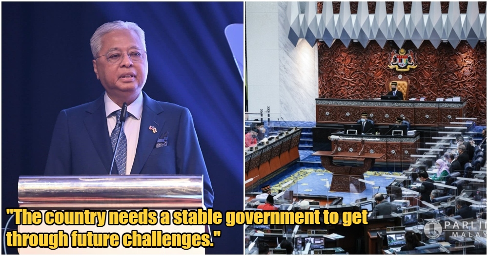 had to dissolve parliament 1