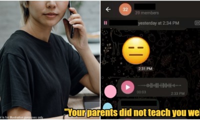 woman scold on telegram group 1