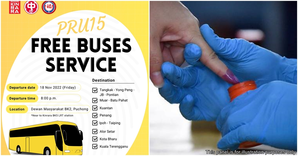 free bus vote election