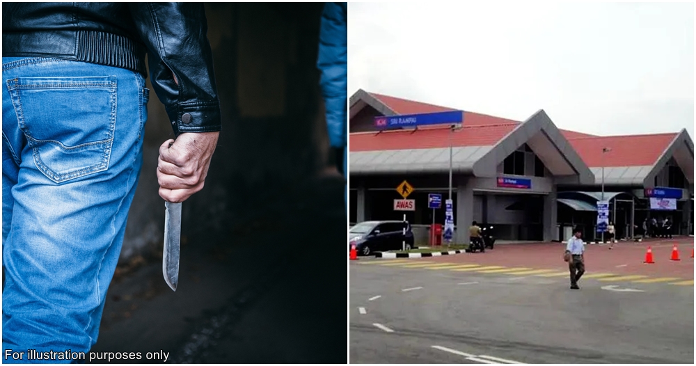 got robbed near lrt station